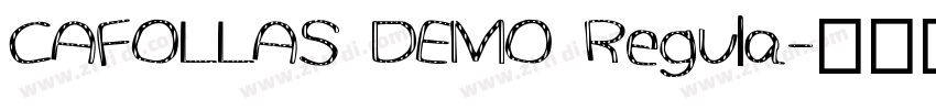 CAFOLLAS DEMO Regula字体转换